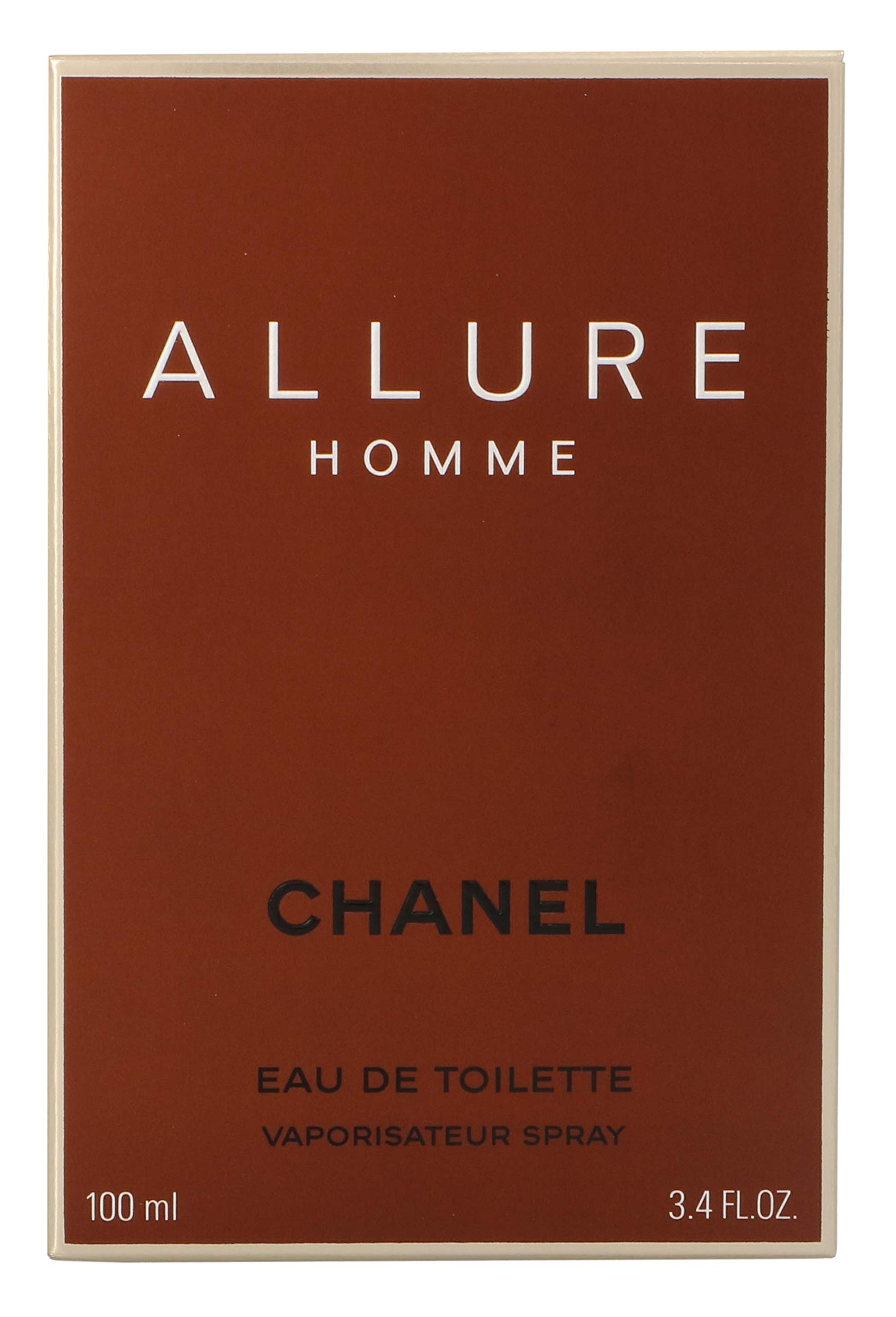 Chanel Allure Homme 3.4oz Men's Eau de Toilette Spray for sale